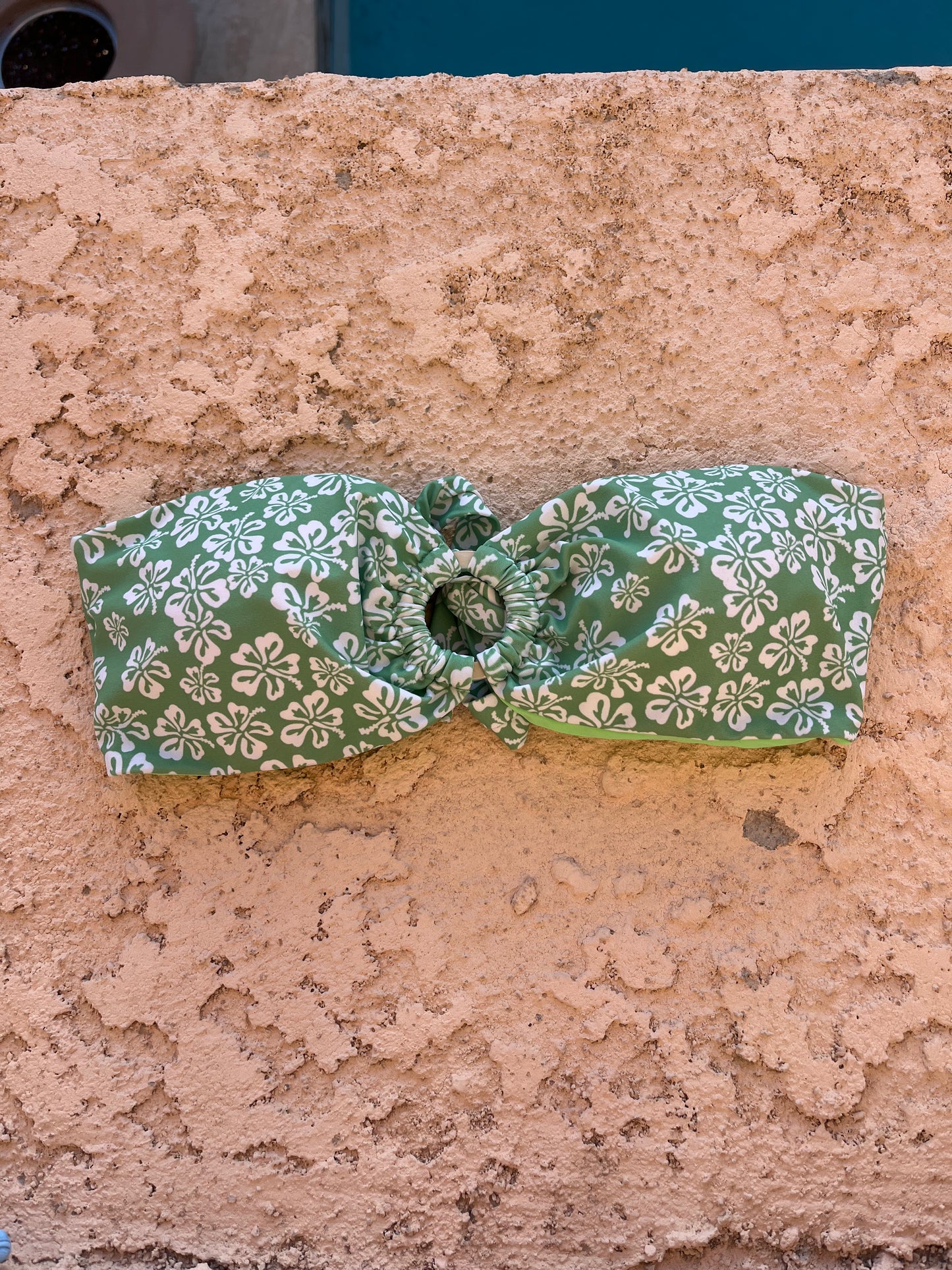 Sage Haze Bandeau Bikini Top
